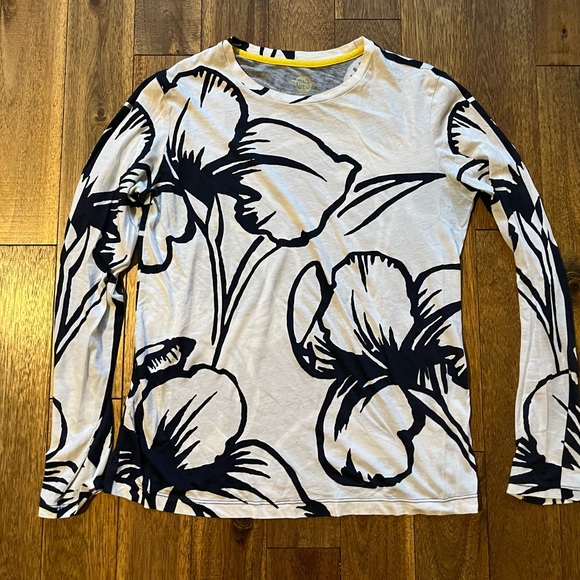 Tory Burch Long Sleeve Pattern Shirt, XS - Picture 3 of 4